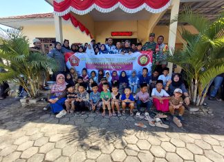 FKBN Banten Gelar Bakti Sosial dan Santunan Anak Yatim di Kelurahan Curug Manis Kota Serang