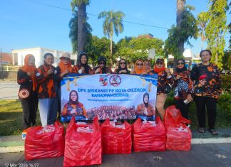 Srikandi PP DPC Kota Cilegon Berbagi Takjil dan Buka Puasa Bersama